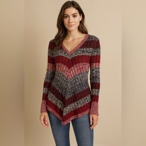 Stripped Sweater Size Large